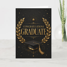 Gefeliciteerd Afstudeerkaart Kaart