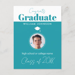 Gefeliciteerd afstudeerklas 2023 ansichtkaart briefkaart