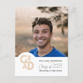 Gefeliciteerd afstudeerklas 2023 briefkaart