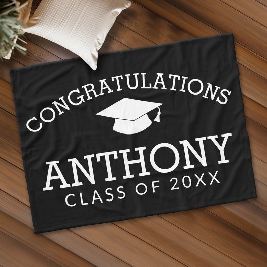 Gefeliciteerd afstudeerklas 20xx - Modern Fleece Deken