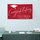 Gefeliciteerd Afstudeerklas van Bright Red Spandoek (Beurs)