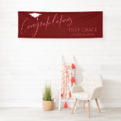 Gefeliciteerd afstudeerklas van Bright Red Spandoek (Insitu)