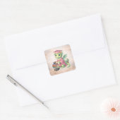 Gefeliciteerd Afstudeerplein Sticker (Envelop)