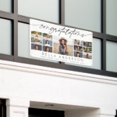 Gefeliciteerd Afstudeerscript 13 Fotocollage Spandoek (Buitenkant Gebouw)