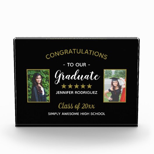 Gefeliciteerd Afstuderen Aangepast 2 Foto Afstuder (Voorkant)