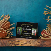 Gefeliciteerd Afstuderen Aangepast 2 Foto Afstuder Fotoplaat (Zijkant)