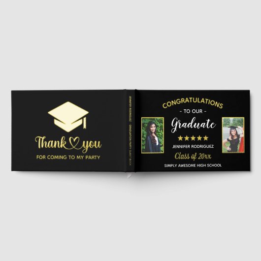 Gefeliciteerd Afstuderen Aangepast 2 Foto Afstuder Gastenboek (Volledig)