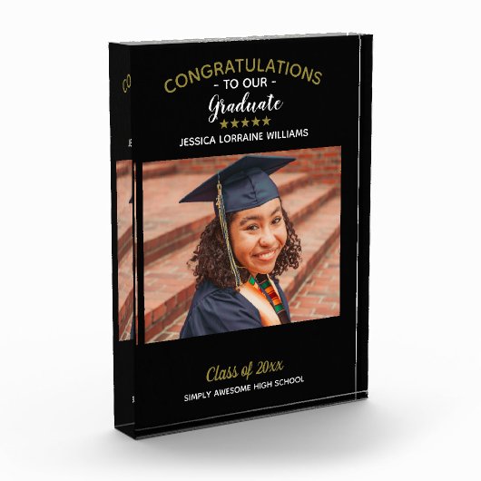 Gefeliciteerd Afstuderen Aangepast Afstuderen Foto (Links)