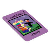 Gefeliciteerd Afstuderen! Aangepaste flexibele mag Magneet (Rechterzijde)