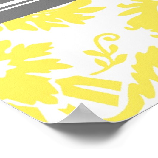 Gefeliciteerd Afstuderen Aangepaste naam Banner Gr Poster (Hoek)