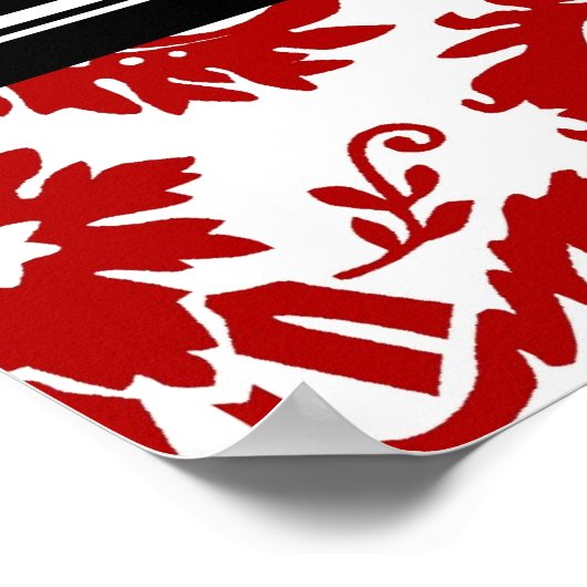 Gefeliciteerd Afstuderen Aangepaste naam Banner Re Poster (Hoek)