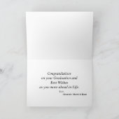 Gefeliciteerd Afstuderen Afstuderen ProAangepast Kaart (Binnen)