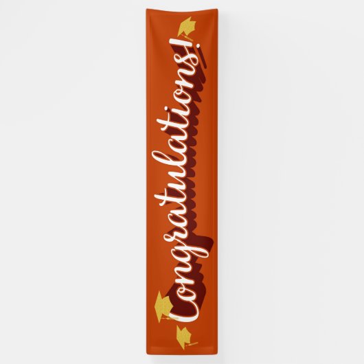 Gefeliciteerd Afstuderen / All Occasion Banner (Verticaal)