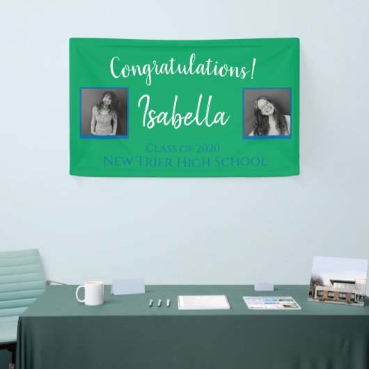Gefeliciteerd Afstuderen Banner (Beurs)