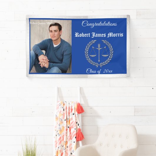 Gefeliciteerd Afstuderen Banner, Schalen van Gerec Spandoek (Insitu)