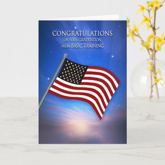 Gefeliciteerd, Afstuderen Basisopleiding Kaart (Gele Bloem)