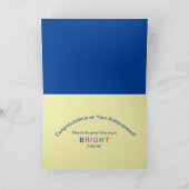 Gefeliciteerd Afstuderen, Bladwijzer, Kaleidoscoop Kaart (Binnen)
