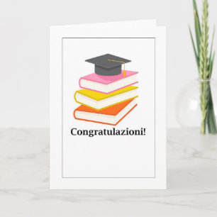 Gefeliciteerd! - Afstuderen Books Libri Feestdagen Kaart