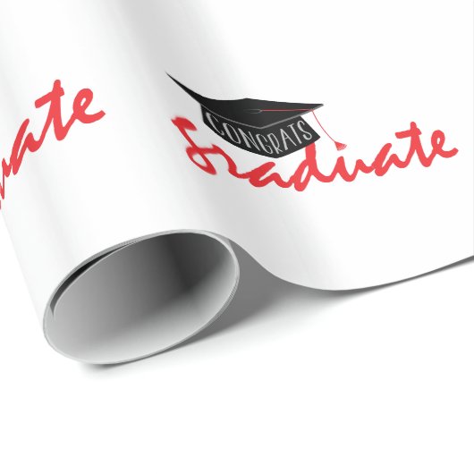 Gefeliciteerd Afstuderen Cadeaupapier (Rol Hoek)