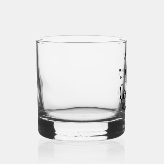 Gefeliciteerd Afstuderen Custom Whiskey Glass Whisky Glas (Rechts)