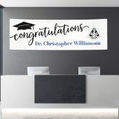 Gefeliciteerd Afstuderen Doctor Dentistry Spandoek
