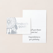 Gefeliciteerd Afstuderen | Drocatcher Folie Kaarten (Display)