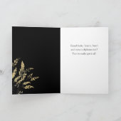 Gefeliciteerd Afstuderen Foliage Afstuderen Foto Kaart (Binnen)