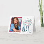 Gefeliciteerd Afstuderen Foto Afstuderen Senior Cl Kaart (Voorkant)