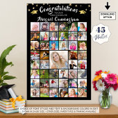 Gefeliciteerd Afstuderen Foto Collage 45 Poster