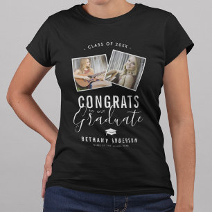 Gefeliciteerd Afstuderen Foto T-Shirt