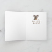 Gefeliciteerd Afstuderen Fun Koalified Humor Kaart (Binnen)