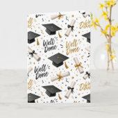 Gefeliciteerd Afstuderen Gefeliciteerd Kaart (Gele Bloem)