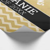 Gefeliciteerd Afstuderen - Gepersonaliseerd Afstud Cadeaupapier (Hoek)