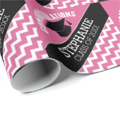 Gefeliciteerd Afstuderen - Gepersonaliseerd Afstud Cadeaupapier (Rol Hoek)