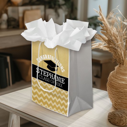 Gefeliciteerd Afstuderen - Gepersonaliseerd Afstud Medium Cadeauzakje