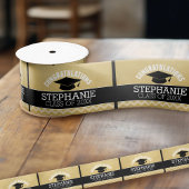 Gefeliciteerd Afstuderen - Gepersonaliseerd Afstud Satijnen Lint