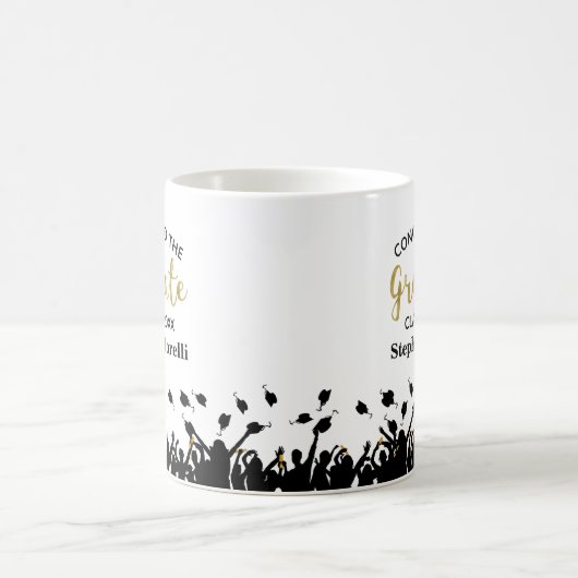 Gefeliciteerd Afstuderen geschenk koffie Koffiemok (Center)