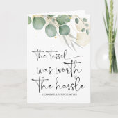 Gefeliciteerd Afstuderen Gift College Afstuderen Kaart (Voorkant)