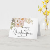 Gefeliciteerd Afstuderen Gift College Afstuderen Kaart (Gele Bloem)