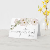 Gefeliciteerd Afstuderen Gift College Afstuderen Kaart (Gele Bloem)