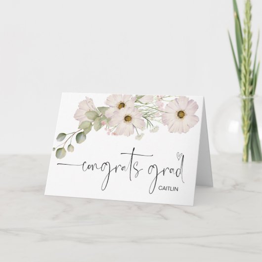 Gefeliciteerd Afstuderen Gift College Afstuderen Kaart (Voorkant)