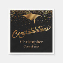 Gefeliciteerd, Afstuderen, Gold-klasse op zwart