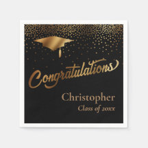 Gefeliciteerd, Afstuderen, Gold-klasse op zwart