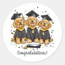 Gefeliciteerd Afstuderen Goldendoodle Dogs