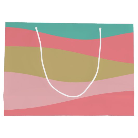 Gefeliciteerd Afstuderen Graduation Cap Modern Groot Cadeauzakje (Achterkant)