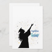 Gefeliciteerd Afstuderen: Happy Afstuderen Kaart (Voorkant / Achterkant)