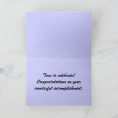 GEFELICITEERD AFSTUDEREN KAART (Binnen)