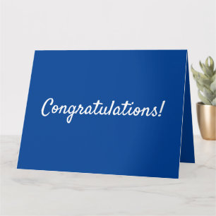 Gefeliciteerd afstuderen kaart