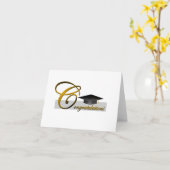 Gefeliciteerd Afstuderen Kaart (Gele Bloem)