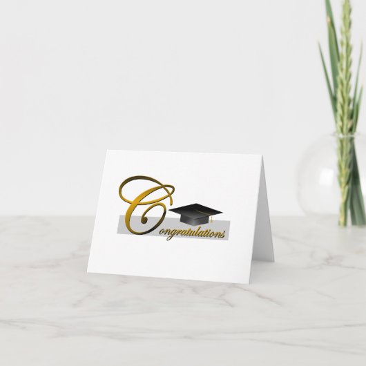 Gefeliciteerd Afstuderen Kaart (Voorkant)